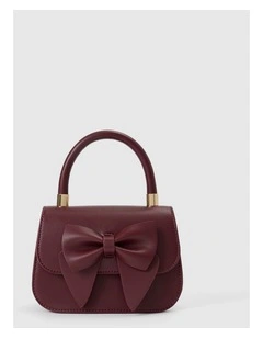 Liliana Bow Bag in Red