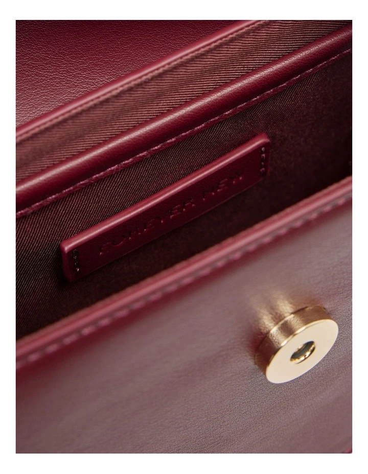 Liliana Bow Bag in Red image 4