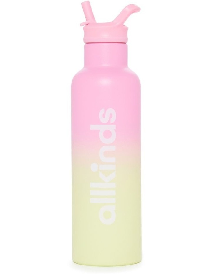 Allkinds Textured Drink Bottle in Pink image 1