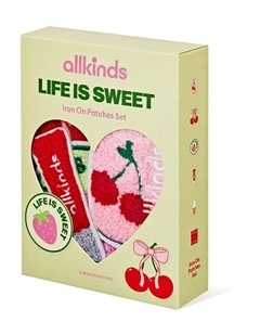 Life Is Sweet Iron Patches Set
