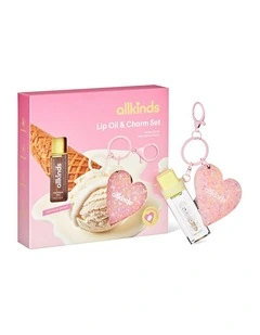Lip Oil & Charm Set