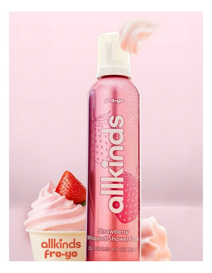 Strawberry  Whipped Shower Foam image 2