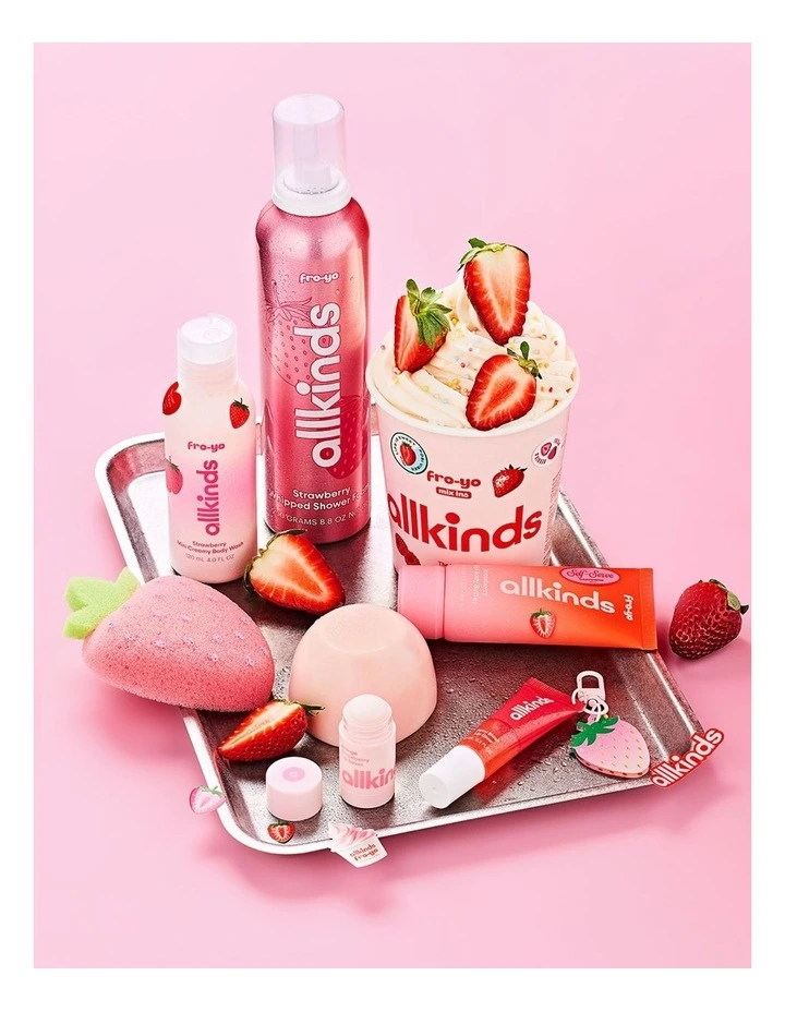 Strawberry  Whipped Shower Foam image 3