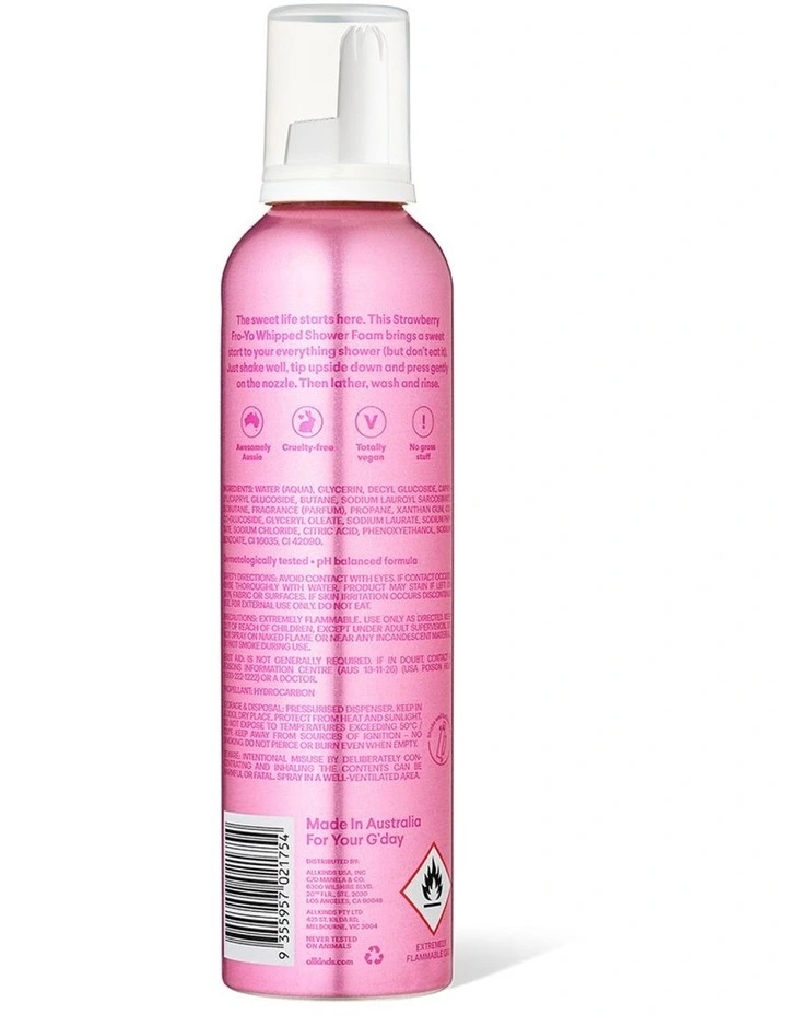 Strawberry  Whipped Shower Foam image 6