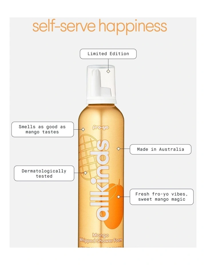 Mango Whipped Shower Foam image 4