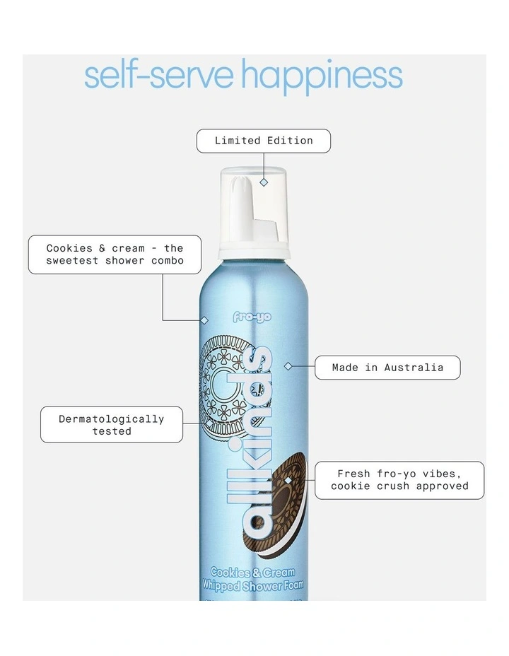 Cookies & Cream Whipped Shower Foam image 4