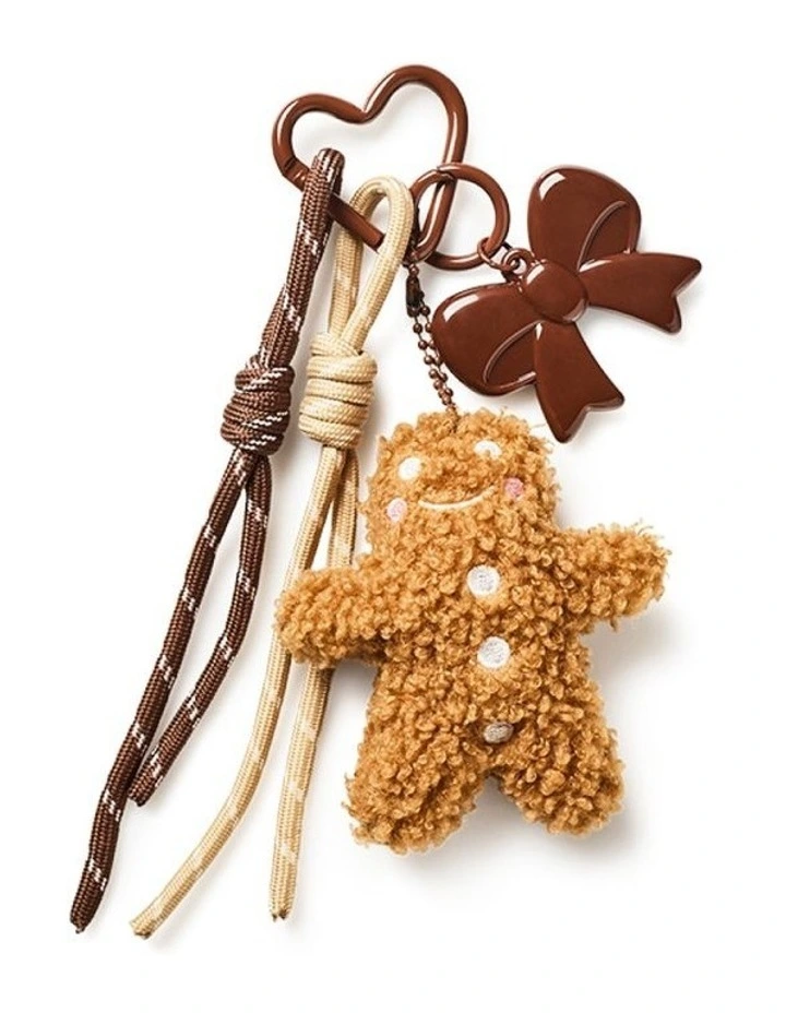 Gingerbread Man Large Charm in Multi image 1