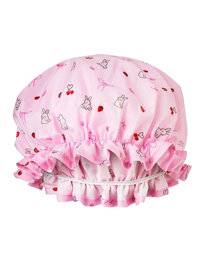 Bunny Shower Cap in Pink image 1