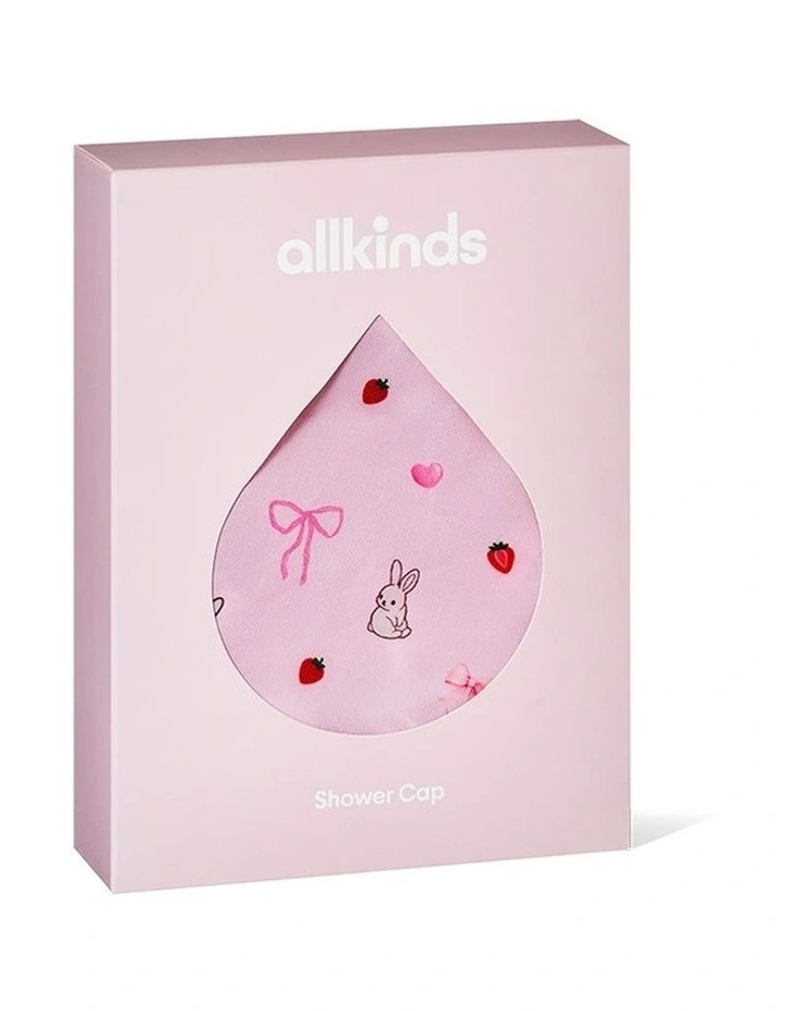 Bunny Shower Cap in Pink image 2