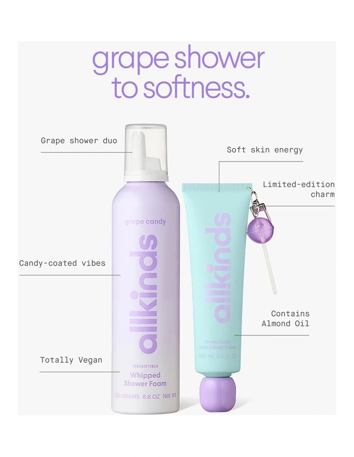 Grape Candy Body Routine Set image 3