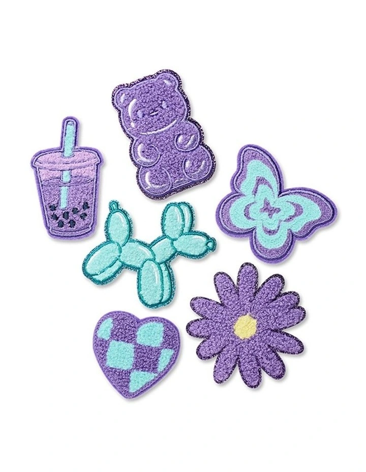 Ultra Violet Iron on Patches Set image 2