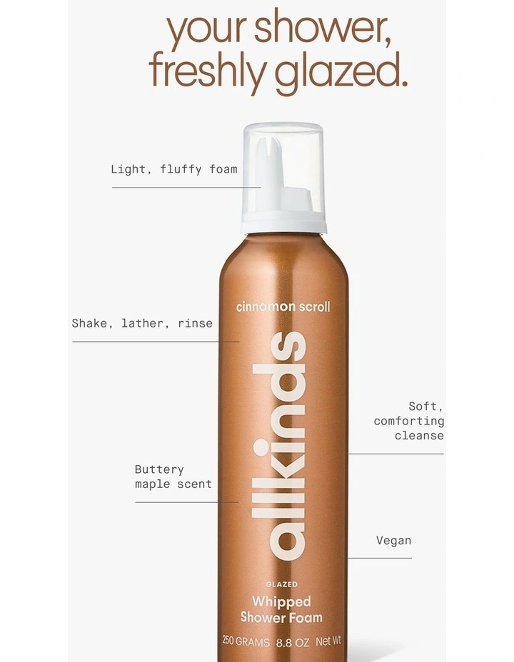 Cinnamon Scroll Whipped Shower Foam image 3