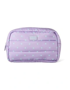 Lavender Puffer Dot Cos Bag