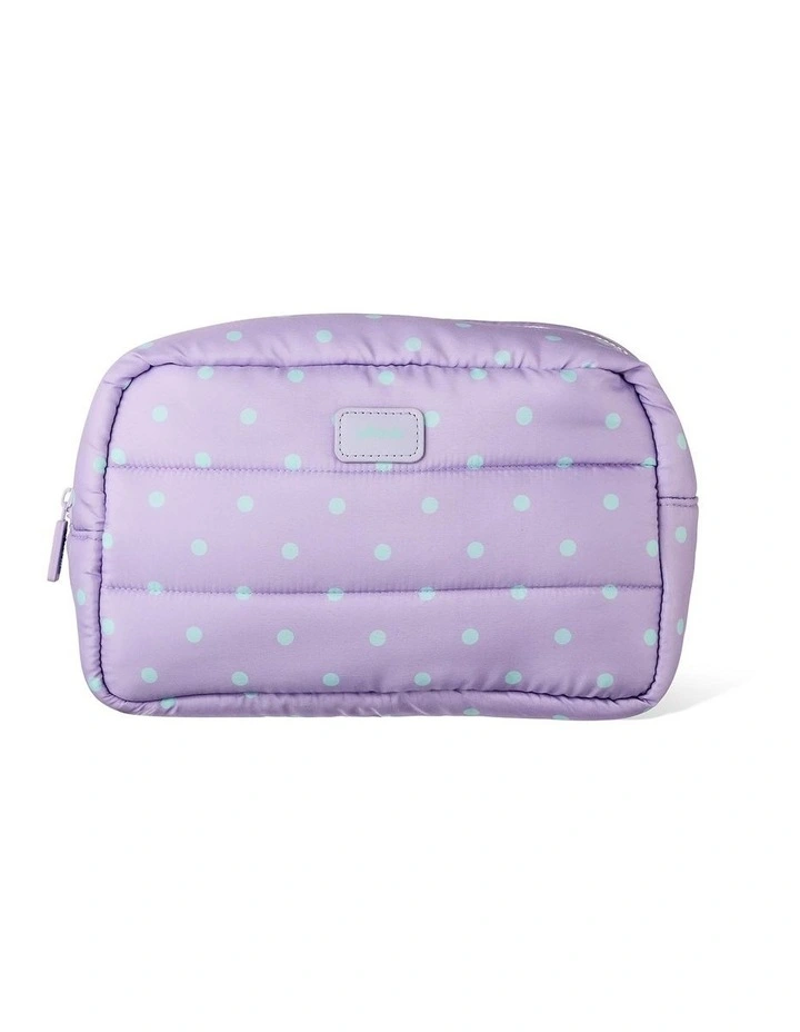 Lavender Puffer Dot Cos Bag image 1