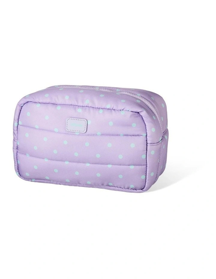 Lavender Puffer Dot Cos Bag image 2