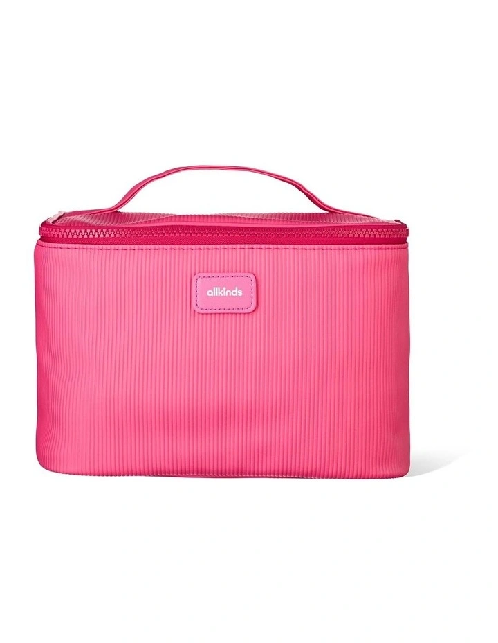 Pink Large Makeup Bag image 1