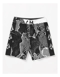 Lido Iconic Shorts in Black and White