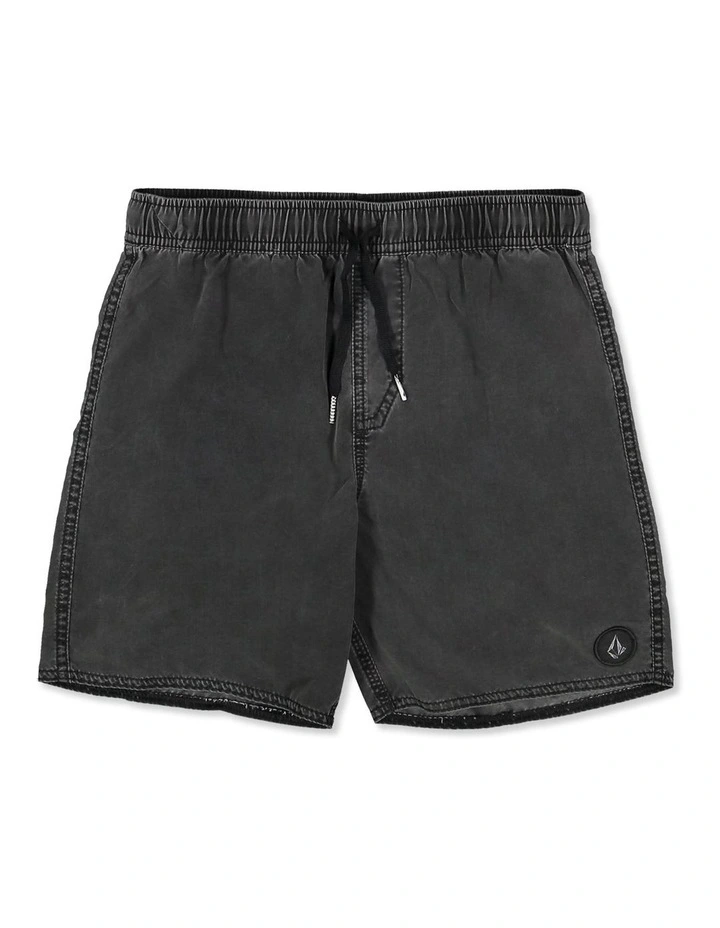 Center 12 Inch Swim Shorts in Black image 1