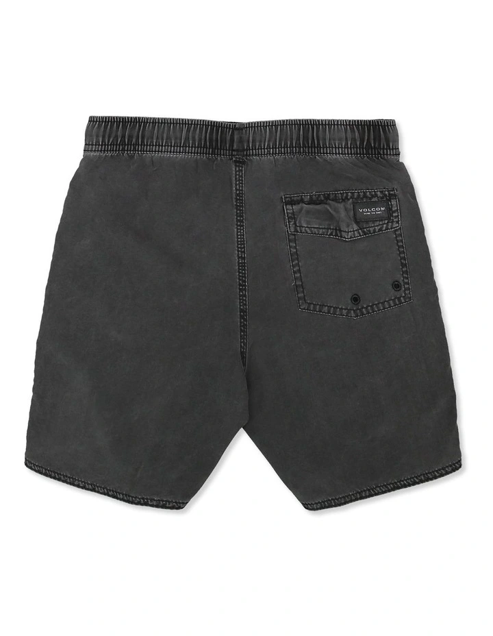 Center 12 Inch Swim Shorts in Black image 2