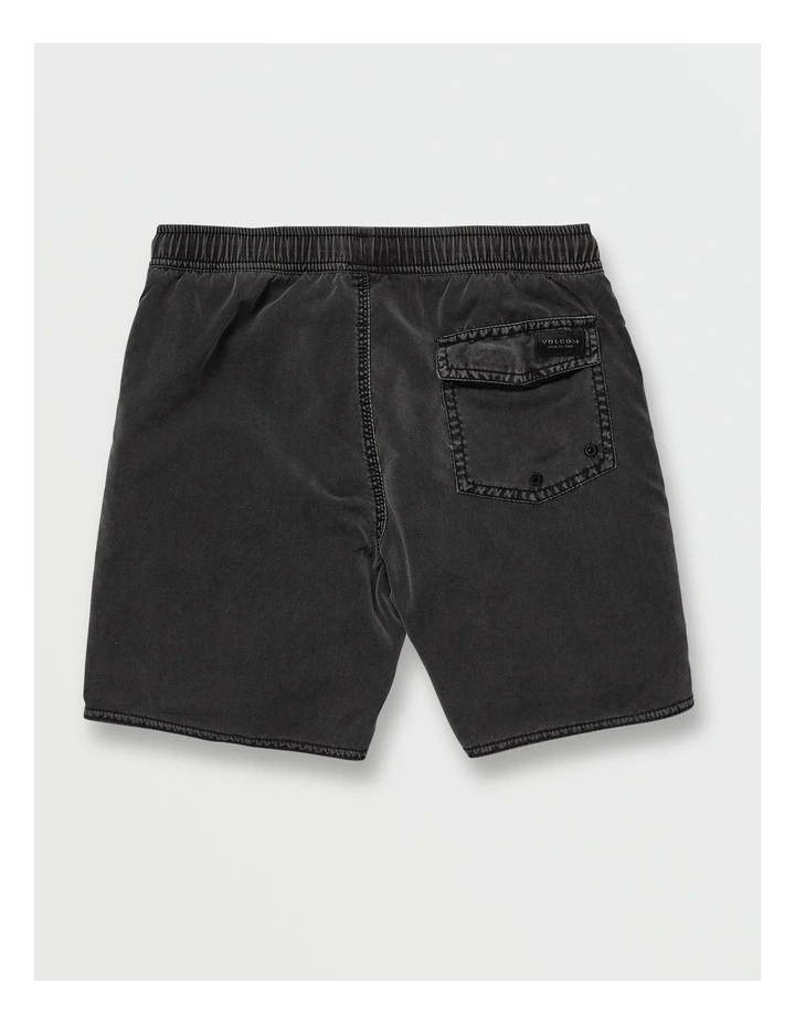Center 12 Inch Swim Shorts in Black image 2