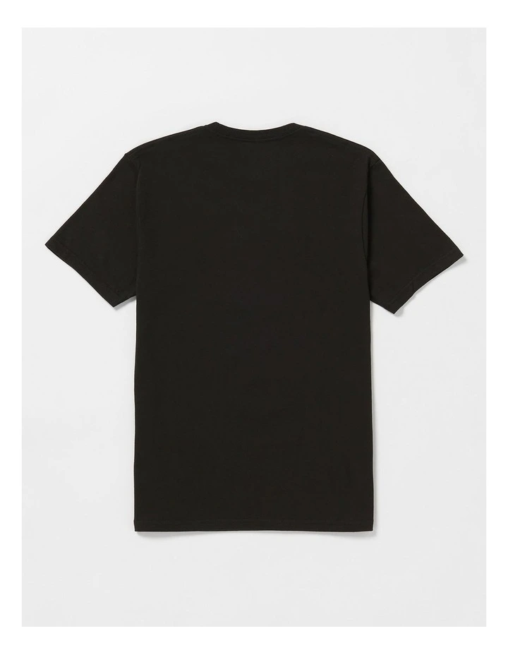 Vellipse Shorts Sleeve T-Shirt in Black image 2