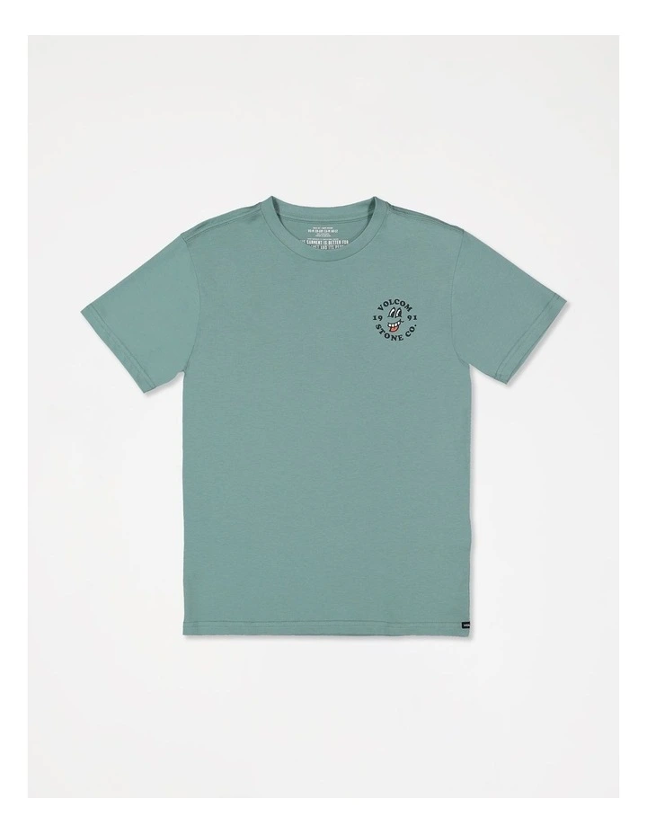 Big Youth Stoneflag Short Sleeve T-Shirt in Agave image 1