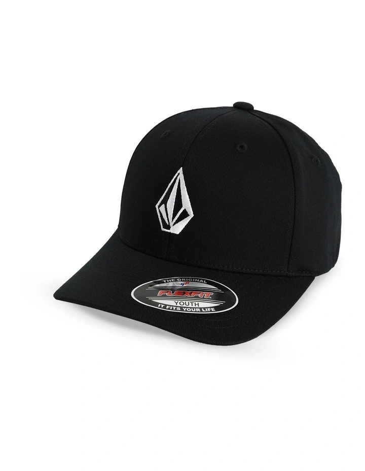 Full Stone Flexfit Cap in Black image 1
