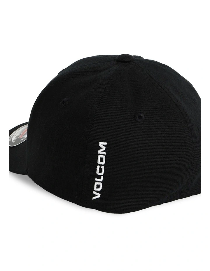 Full Stone Flexfit Cap in Black image 2