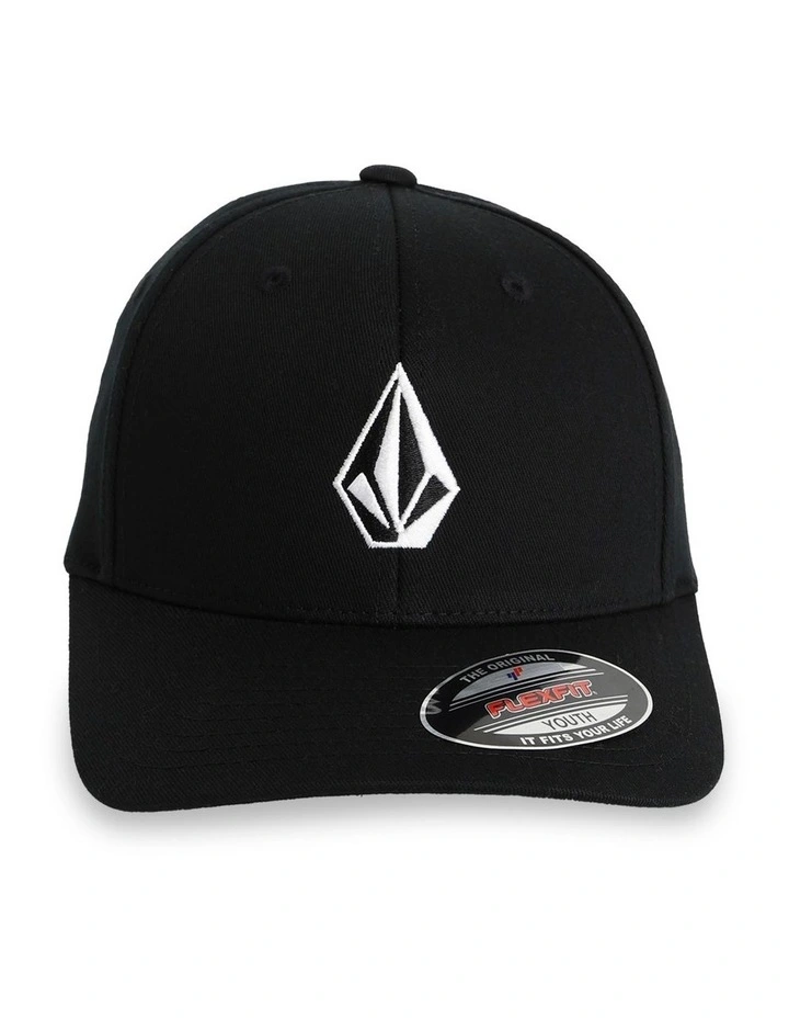 Full Stone Flexfit Cap in Black image 4