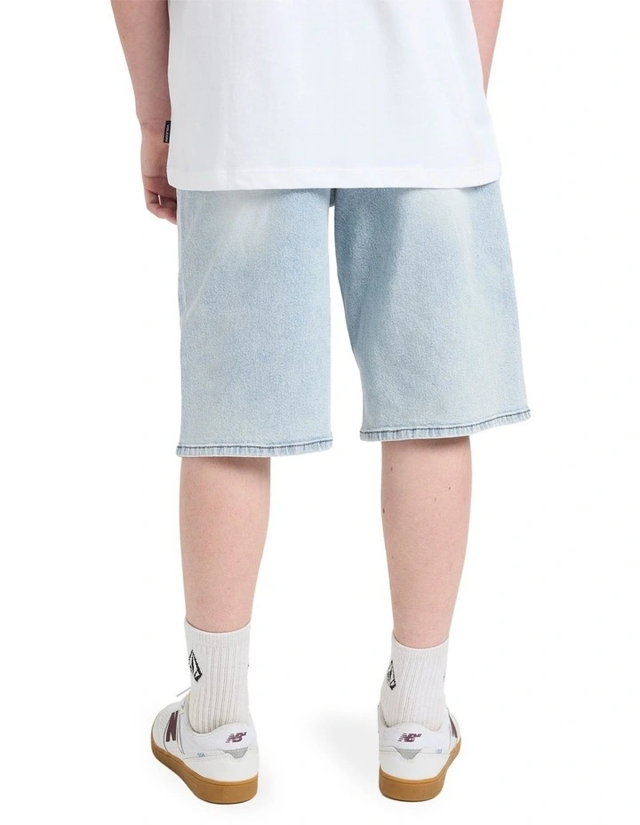 Billow Denim Shorts Blue image 2