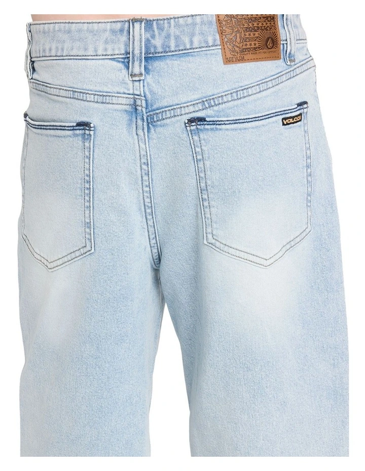 Billow Denim Shorts Blue image 4