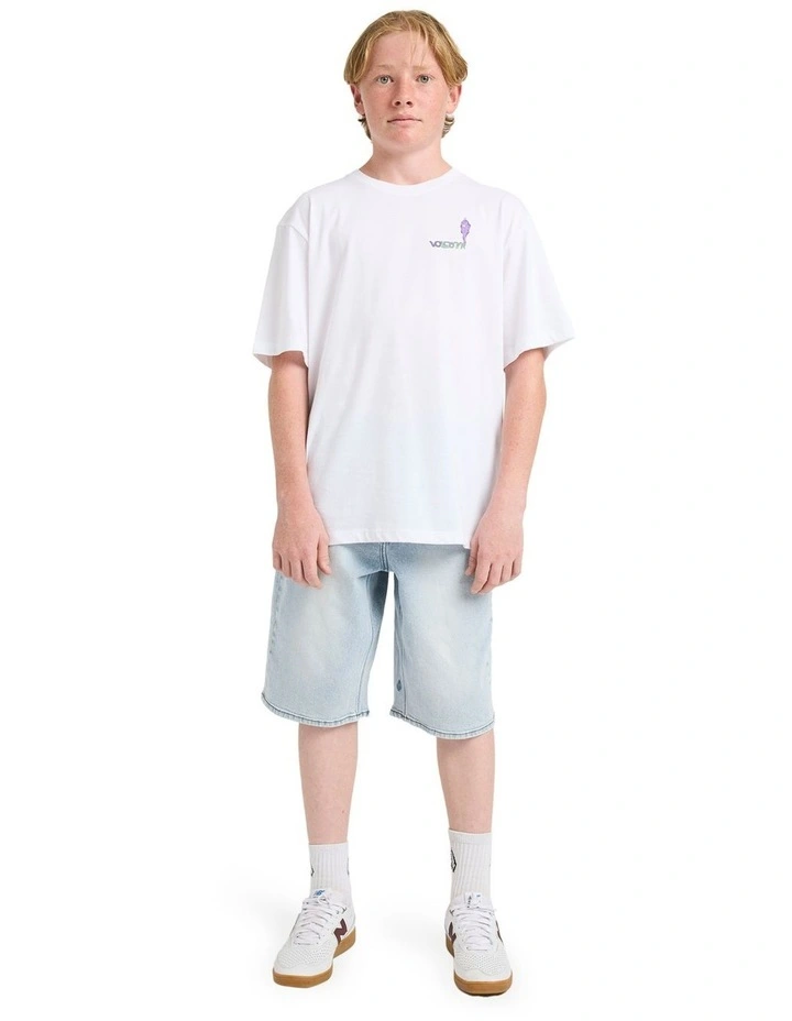 Billow Denim Shorts Blue image 5