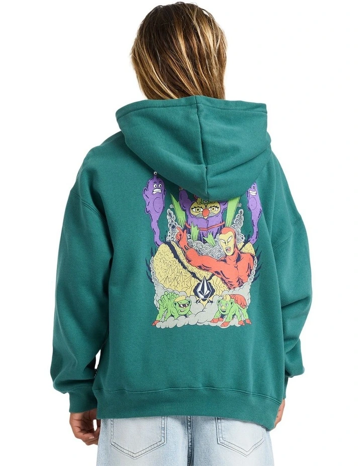 FA Ben Sanaire Pullover Hoodie Green image 2