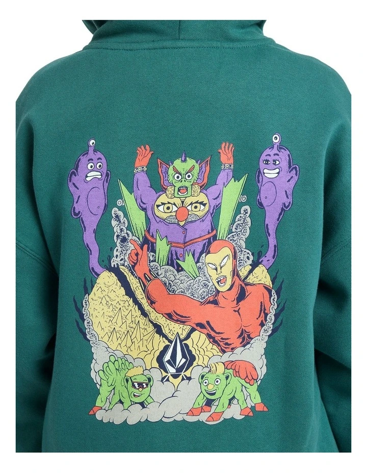 FA Ben Sanaire Pullover Hoodie Green image 4