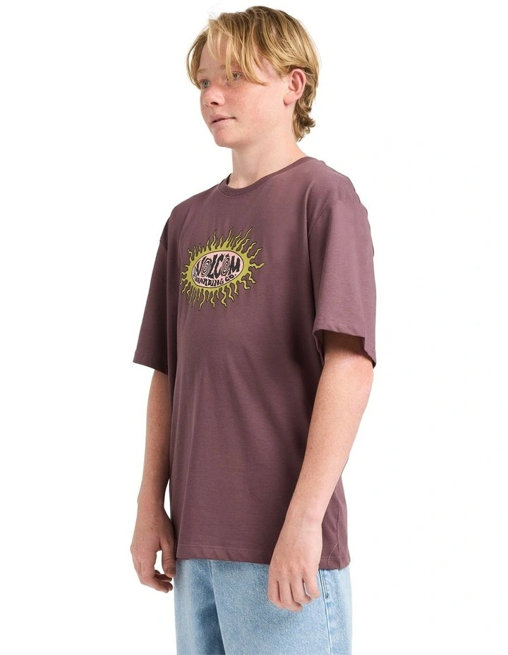 Live Wire BSC T-shirt in Purple image 3