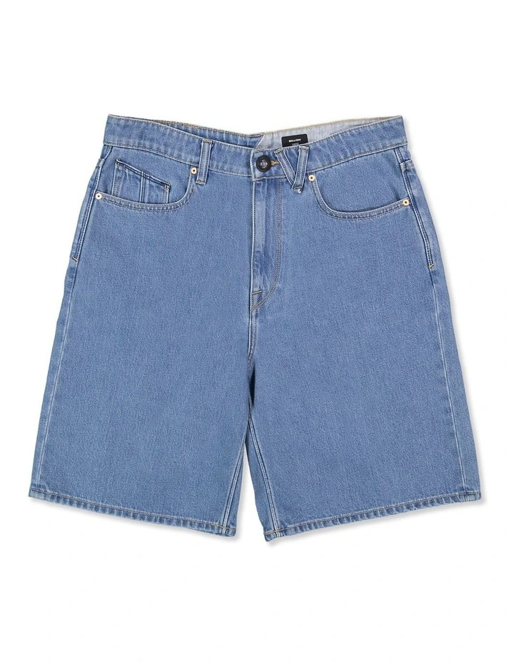 Youth Billow Denim Short in Blue image 1
