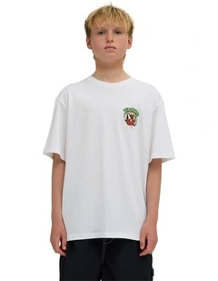 Boys 8-16 Snaky T-Shirt in White