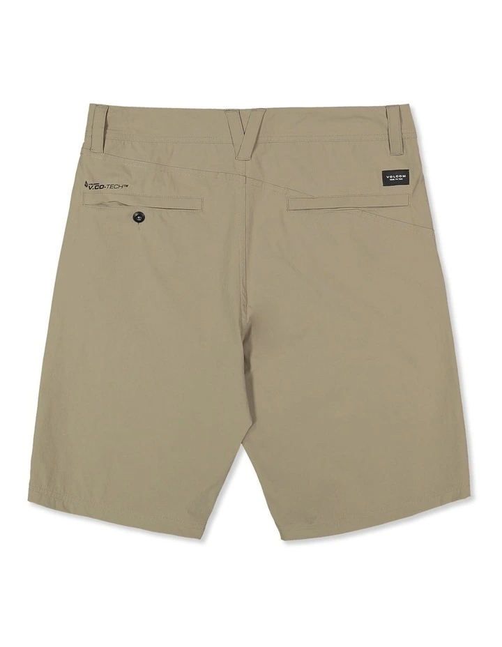 Boys 8-16 Frickin Cross Shred 17 Inch Hybrid Shorts in Brindle image 2