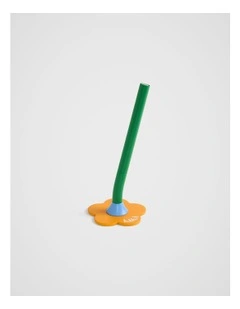 Flower Rollergel Pen in Mandarin