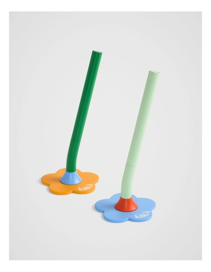 Flower Rollergel Pen in Mandarin image 5