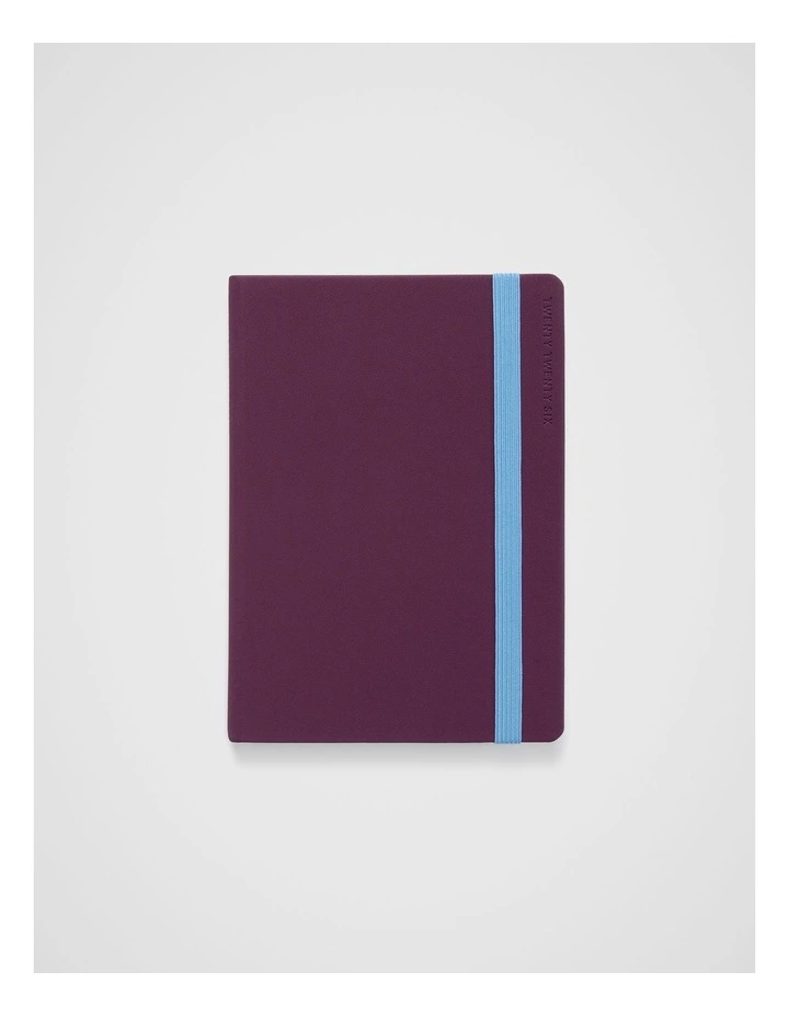 In-Scribe Weekly Diary A5 2026 in Plum image 1
