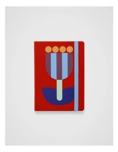 In-Scribe Weekly Diary A5 2026 in Poppy Flower