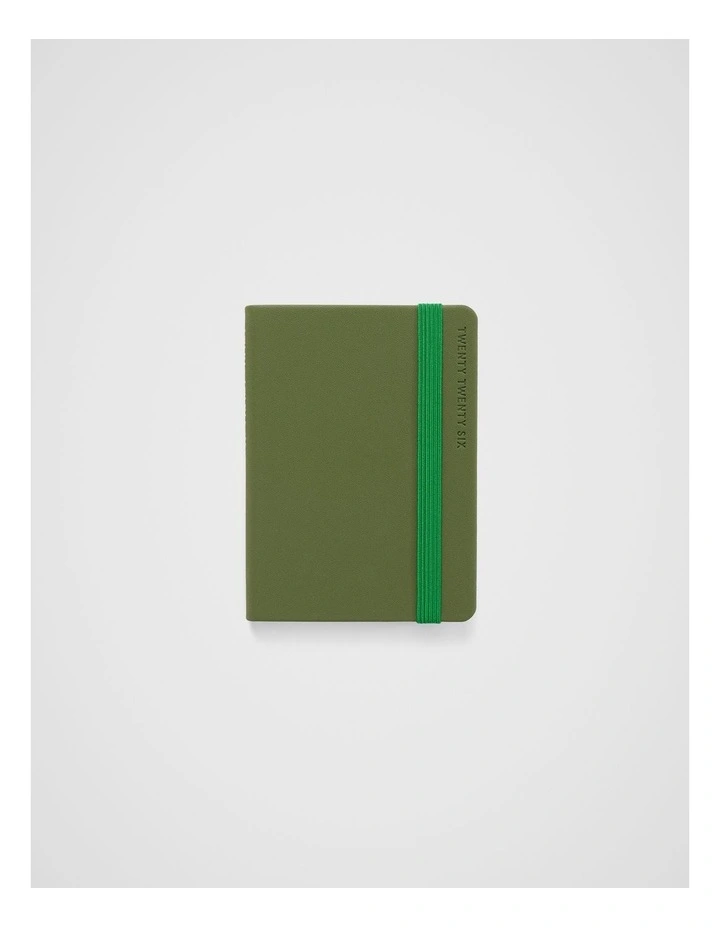 In-Scribe Weekly Diary A6 2026 in Moss image 1
