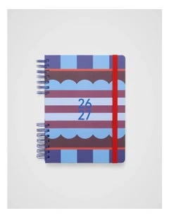 In-Spiral 18-Month Diary B5 2026 in Canopy