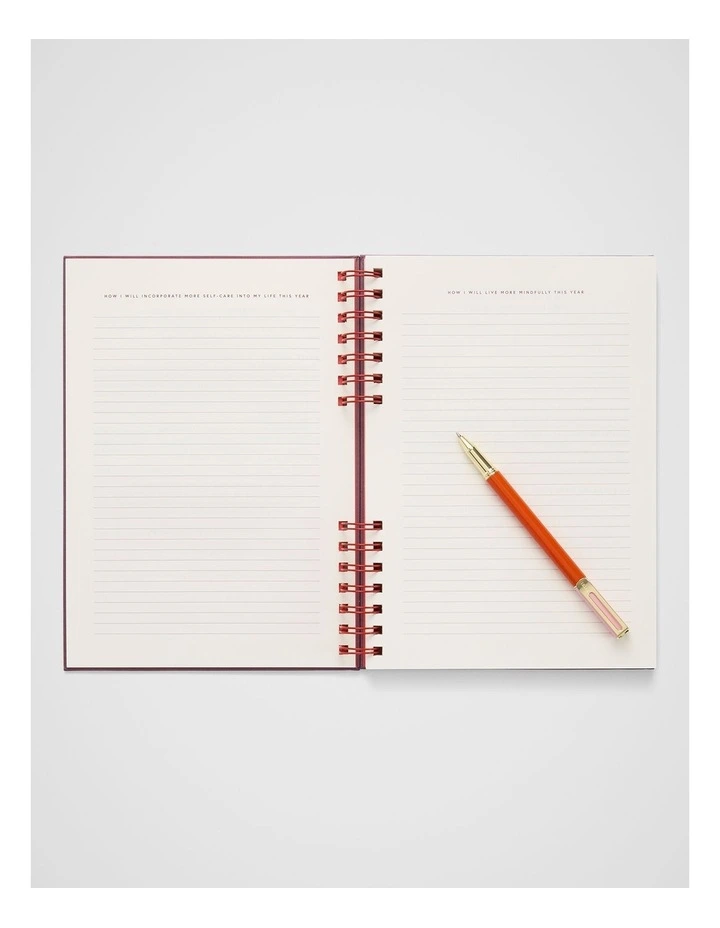 Me Weekly Diary B5 2026 in Plum image 3