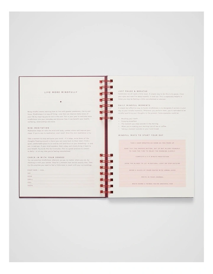 Me Weekly Diary B5 2026 in Plum image 7