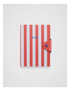 Snap Daily Diary A5 2026 in Red