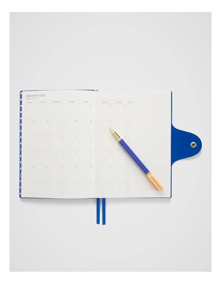 Snap Daily Diary A5 2026 in Red image 2