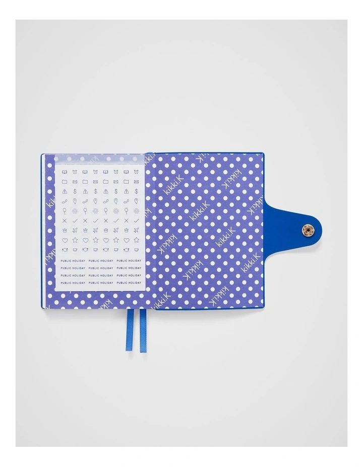 Snap Weekly Diary A6 2026 in Poppy Stripe image 6