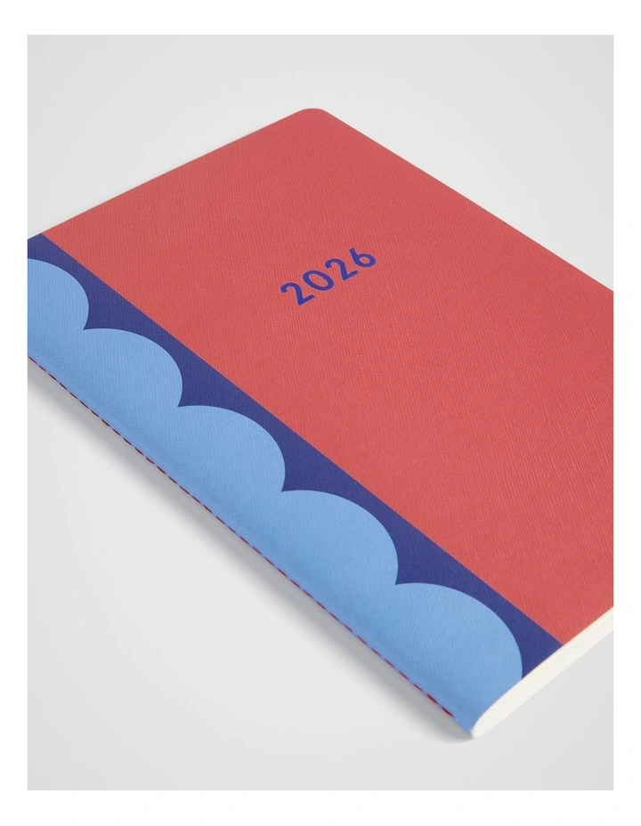 Stitch Weekly Diary A5 2026 in Poppy Canopy image 6